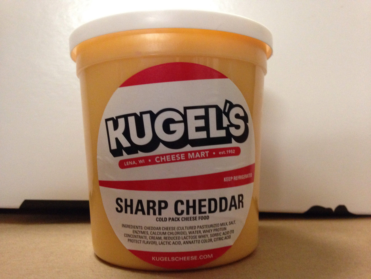 1# Sharp Cheddar Cold Pack Cheese Spread