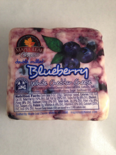 Blueberry Cheddar 1/2 pound block